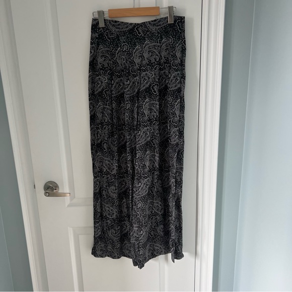 Gap paisley culotte high waisted pants size o - Picture 2 of 4